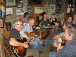 Traditional music session at McGrorys.
